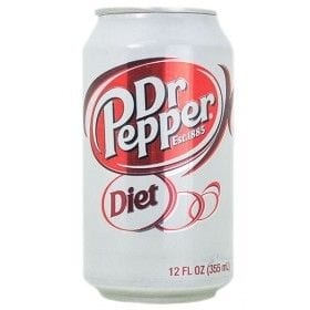 Diet Dr. Pepper.