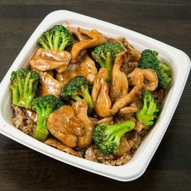 Chicken & Broccoli.